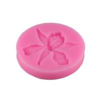 Silikono formos 3D orchidėjų gėlės formos reljefinis fondant torto dekoravimo įrankiai