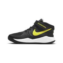 Nike Team Hustle D9 FlyEase PS Black High Voltage Kids Sneakers White Smoke-Grey BV2951-013 29.5 black