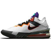 Nike LeBron 18 Low Air Max 95 Greedy Men Sneakers White Black Iron-Grey CV7562-100 37.5