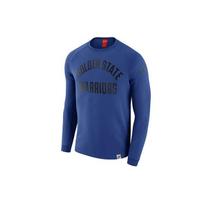 Nike NBA Golden State Warriors Basketball Sport Letter Print Crew Neck Sweatshirt Men Tops Blue 860714-495 XXXL blue