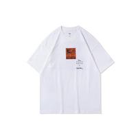 Li-Ning X Disney Mickey X Keith Haring Collection Printed Loose Round-Neck Short-Sleeve T-Shirt Men Tops White AHSR503-2 L