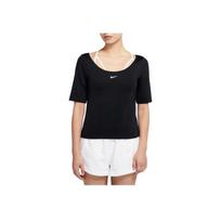 Nike Sportswear Tech Pack Short Sleeve Top Women Tops Black CZ1403-010 S black