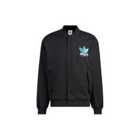 Adidas Originals Special Series Heart Logo Bomber Jacket Unisex Outerwear Black IK8663 XS black