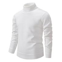 inter Turtleneck Stori vyriški megztiniai Kasdieniai vėžlys kaklo vienspalviai kokybiški šilti ploni megztiniai megztiniai megztiniai vyrams 3XL balta