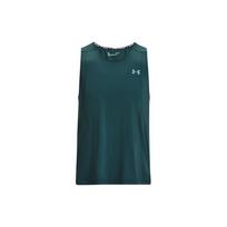 Under Armour Iso-Chill Solid Color Round Neck Casual Sports Lightweight Dry Sleeveless Vest Men Tops Tourmaline-Teal 1372300-716 S