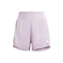 Adidas Pacer Essentials Knit High-Rise Shorts Women Shorts Pink IR6235 XXL white