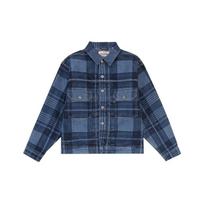 Levis Plaid Denim Jacket Men Jackets Blue 21261-0009 XS