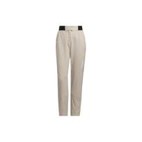 Adidas X National Geographic Collaboration Soft Shell Letter Print Outdoor Sports Pants Women Pants Light-Brown IL8990 XL beige