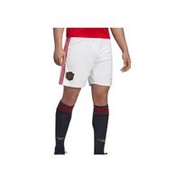 Adidas Manchester United Striped Breathable Comfortable Soccer Shorts Men Shorts White DW7895 XS white