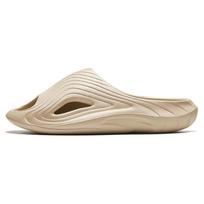 Anta Dolphin Thick Sole Sports Slippers Men Footwear Light-Brown 912428538-2 44 beige
