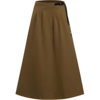 Under Armour Urban Wilderness Series Solid Functional Sports Midi Skirt Women Skirts Coyote-Brown 1389310-498 XL