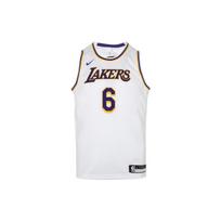 Nike Casual Sports Suit Lakers Team James 6 Jersey Kids Sportswear White 3Z2B7BZ1P-LAK06 XL
