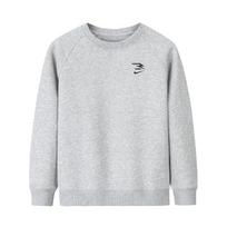 Nike Sweatshirt Comfortable Versatile Solid Color Stylish Pearl Blue Kids tops N32442151GS-001 M