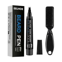 Eelhoe Beard Filling Pen Kit Waterproof And Sweat-Proof, Non-Smearing Beard Pencil