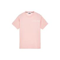 Stone Island Ss23 Logo Print Crew Neck Short Sleeve T-Shirt Men tops Pink 78152NS83-V0080 S