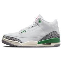 Air Jordan 3 Retro Lucky Green Moteriški sportbačiai Balti Varsity-Raudoni Cementiniai Pilki CK9246-136 35.5