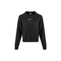 Nike Sportswear Swoosh Casual Pullover Hoodie Women Tops Black CZ8891-010 XL