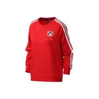 Adidas Neo CNY Minnie Print Sport Sweatshirt Women Tops Light-Crimson GE7770 S