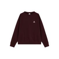Nike Therma-Fit Embroidered Logo Crew Neck Sweatshirt Unisex Tops Earth-Tone DX9612-227 XL black