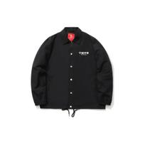 Li-Ning X Kong Shanji Co-Branded Sports Lifestyle Series Logo Printed Single-Breasted Lapel Long Sleeve Jacket Men Jacket Black AJDQ485-1 2XL
