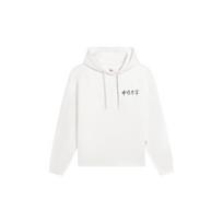 Li-Ning Vital Essential Cotton Loose Fit Hooded Sweatshirt Women Tops Milk-White AWDSC92-3 L