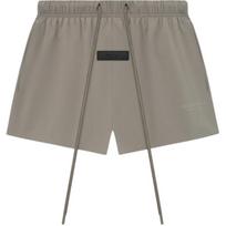 Fear of God Essentials Nylon Running Short Dust Men Bottoms Grey 160SU244215F S gray