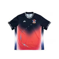 Nike SB Team USA Dri-FIT ADV Short-Sleeve Jersey Obsidian/Bright Crimson Men Tops Blue FZ4066-451 M