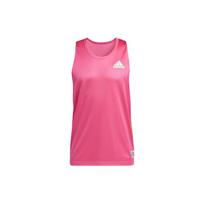 Adidas Prd Bos Bb Jersey Slim Fit Printed Sports Basketball Tank Top Men Tops Half-Fluorescent-Pink H56743 S
