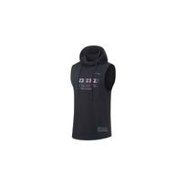 Li-Ning Quick-Dry Letter Print Knitted Vest Men Tops Black AWDT459-1 M