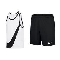 Nike Training Quick-Dry Breathable Vest Printed Straight-Leg Shorts Casual Sports Set Men sets DH7133-100+BV6856-010 XXL