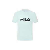 FILA Logo Print American Vintage Tennis Crew Neck Short Sleeve T-Shirt Men Tops Light-Blue A11M333199F-LB 3XL white