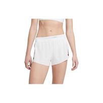 Nike Dri-FIT ADV Logo Print Side Split Fitness Shorts Women Shorts White CZ9399-100 XL