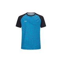 Under Armour Dopamine Print Minimalist Logo Daily Sports Fitness Running Cycling Crew Neck Short Sleeve Raglan T-Shirt Unisex T-Shirt 24500510-787 M blue