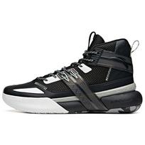 Anta Speed Battle 4 Anti-Slip Shock Absorption Wear-Resistant High-Top Basketball Shoes Men Sneakers Black White 112041605-2 42