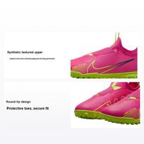 Nike Zoom Mercurial Vapor 15 Academy TF GS Luminous Pack Kids Sneakers Pink Pink-Blast Gridiron DJ5621-605 38.5