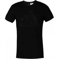 Adidas Id Bos Logo Print Pullover Crew Neck Short Sleeve T-Shirt Men T-Shirts Black CV4539 S