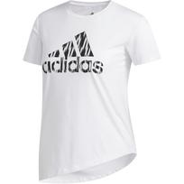 Adidas Ikat Bos Round Neck Comfortable Short Sleeve T-Shirt Women Tops White FL8508 XL