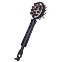 3-in-1 Multifunctional Wooden Meridian Tapping Massage Hammer Tickling Scratching Back Massage Scalable Massage Hammer juoda