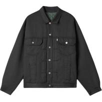 Levis Silver Label Solid Color Comfortable Loose Fit Long Sleeve Jacket Men Jacket Smoke-Gray A7306-0001 L