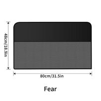 1-4PCS Car Window Shades Magnetic Car Sunshade Curtains UV Protection Mesh Window Screen Suction Curtain Cover Fit for Most Cars