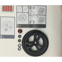 Ratas pilkai juodas 9x2 (Fiat 500 gaubtas)