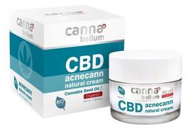 Cannabellum Acnecann natūralus CBD kremas į aknę linkusiai odai, 50 ml