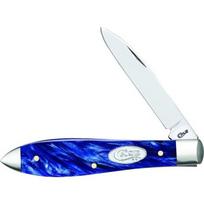 Sudedamas peilis Case SS Blue Pearl Kirinite Tear Drop