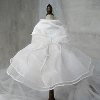 Small Dog Wedding Dress White Princess Dresses Chihuahua Puppy Cat Costume  Dog XL balta