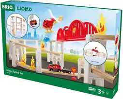 Ravensburger Traukinukų rinkinys BRIO Mega Spiral Set