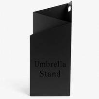 Porte-parapluie - Divit RS4 - Acier revêtu - Noir - 18×23×58 cm juoda