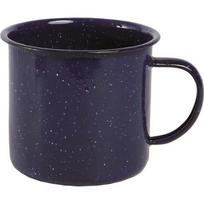 Emaliuotas puodelis Western mėlynas 350 ml