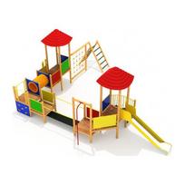 Medinė vaikų žaidimų aikštelė Model 01-C