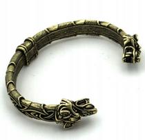 Viking Bracelet Wolves Nordic Amulet 129