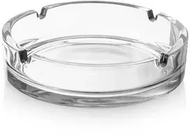 Vilde Stiklinė peleninė apvali 10 cm